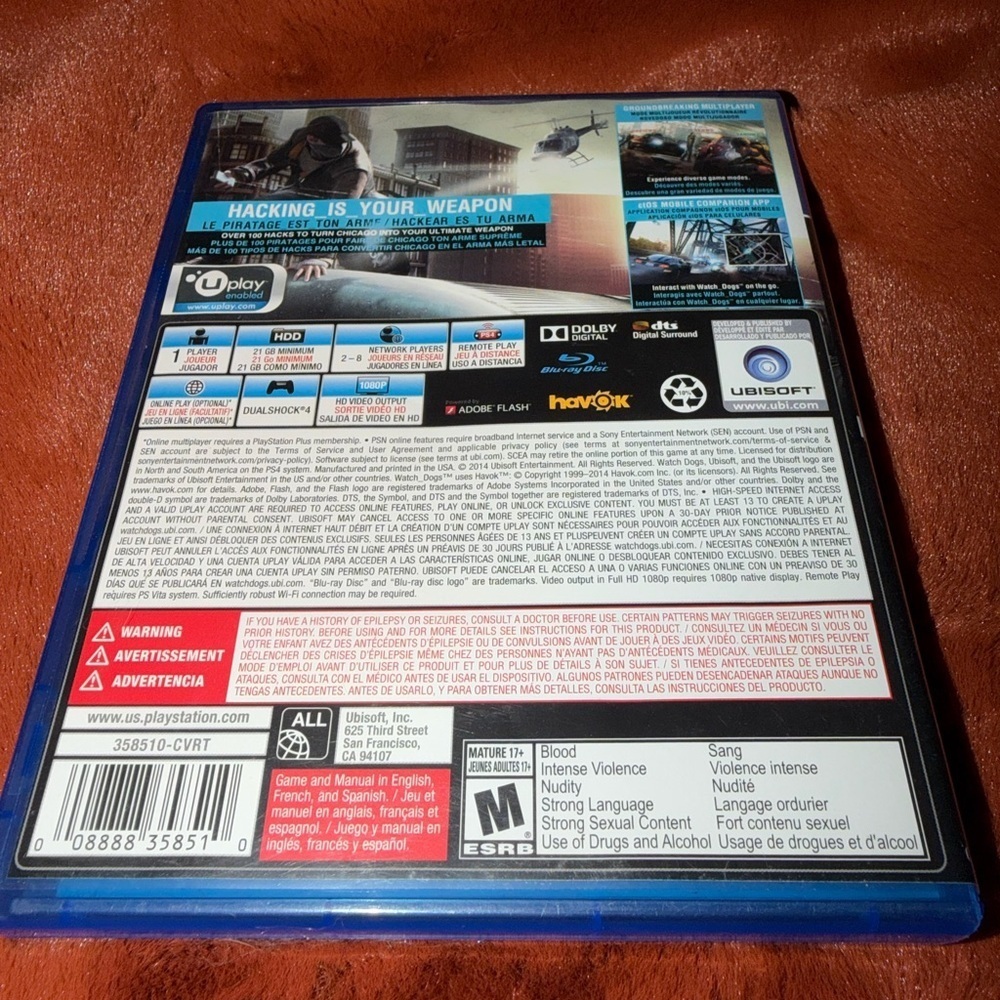 Watch Dogs PS4 Exclusive Edition - Picture 2 of 4